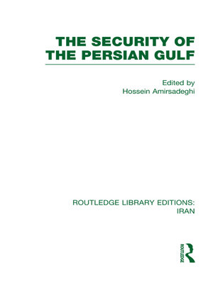 cover image of The Security of the Persian Gulf (RLE Iran D)